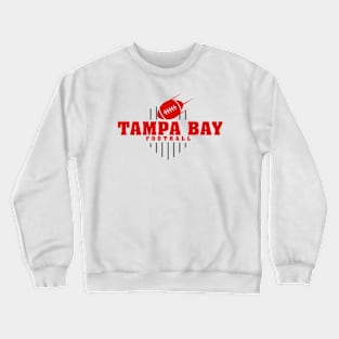 Tampa Bay Football Team Color Crewneck Sweatshirt